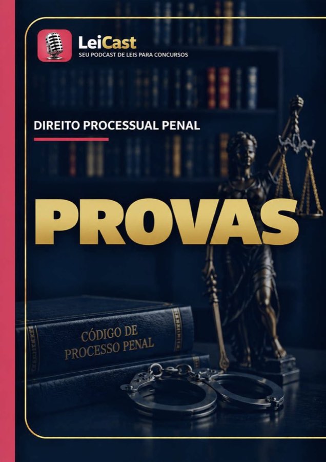 Processual Penal — Provas · capa do resumo